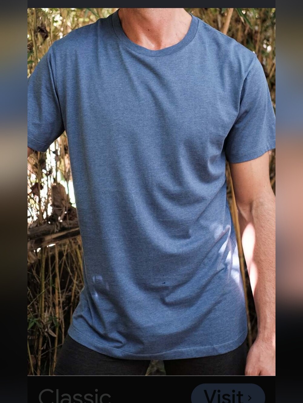 RB3 Athletic Shirt Blue Stripped Dark Blue On Sides Quick Dri XXL